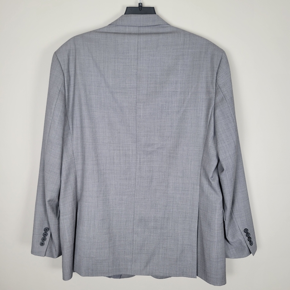 Brooks Brothers 346 Blazer Mens 48L Gray Regent Fit Stretch Sport Coat - Picture 5 of 11